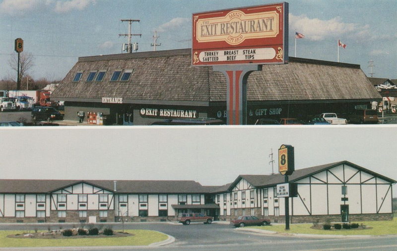 Exit Motel - Postcard (newer photo)